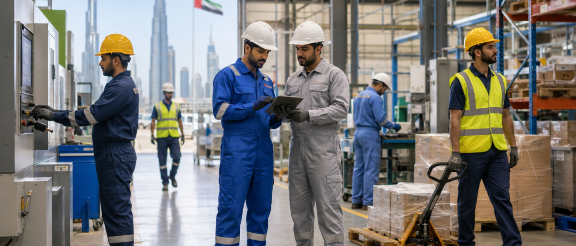 industrial worker uniforms in Dubai