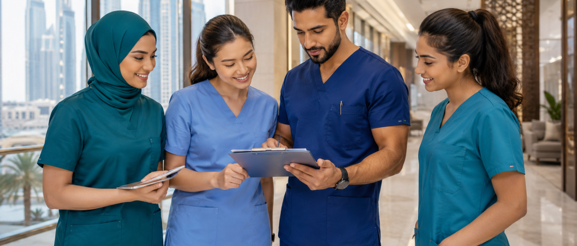 Nurses Scrub Uniform Dubai